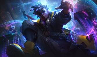 Ekko True Damage Skin Splashart 4k Ultra HD Wallpaper