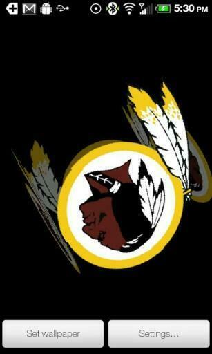 Bigger Redskins Live Wallpaper For Android Screenshot
