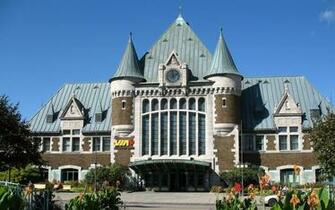 Train Station Of Quebec City Wallpaper