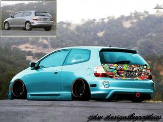 Honda Civic Si Wallpaper By Jdm Designs