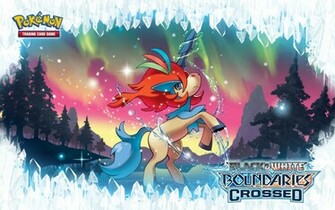 Pok Mon Tcg Black White Boundaries Crossed Keldeo Wallpaper