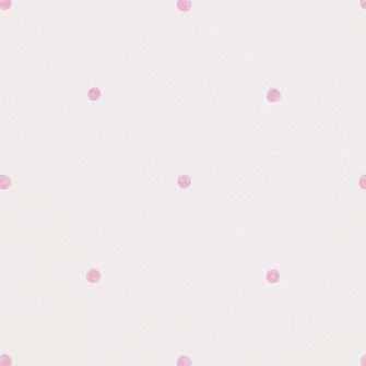 Simple Pink And White Polk Dot With Wide Gap Wallpaper