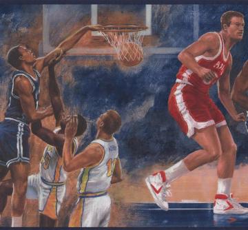 Vintage Basketball Wallpaper On