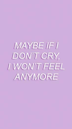 Depressing iPhone Wallpaper Top