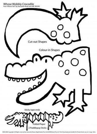 Crocodile Happy Coloring Printable S For Kids And