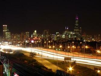 Chicago Il Clear Summer S Night In Photo Picture