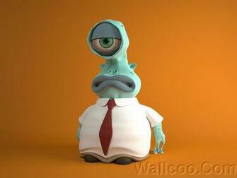 Pelican Wallpaper Funny 3d Design Green Dawn