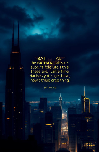 Batman Quotes Wallpaper