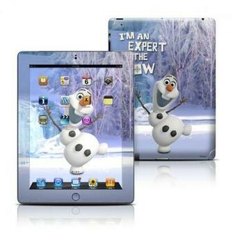 Frozen Olaf Wallpaper iPad Apple Skin