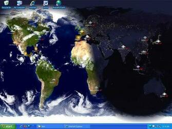Rotating Globe Animated Wallpaper The Smart House