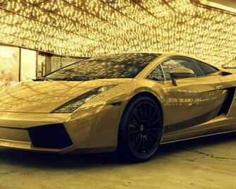 Gold Lamborghini Desktop Pc And Mac Wallpaper