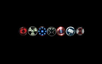Fixed Arc Reactor Avengers Logo Wallpaper