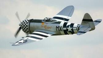 American Propeller Fighter Wallpaper