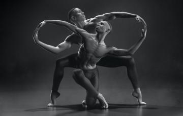 Wallpaper Line Dance Art Grace Infinity Creativity Ballet