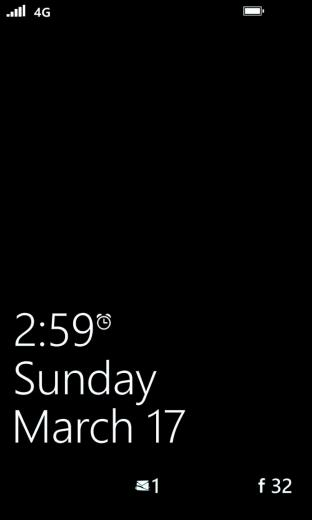 Displaying Image For iPhone Lock Screen Template
