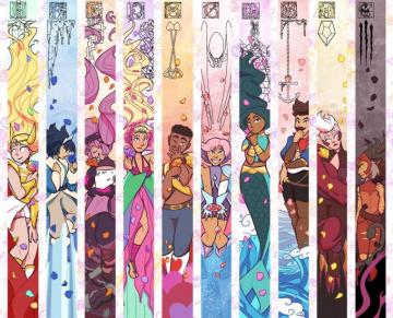 She Ra X Sailor Moon By Offbrandgoku Princessesofpower