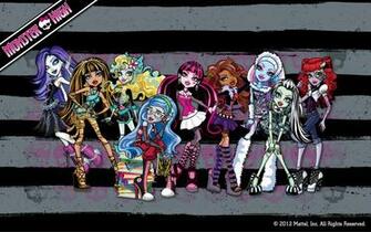 Monster High Ghouls Wallpaper