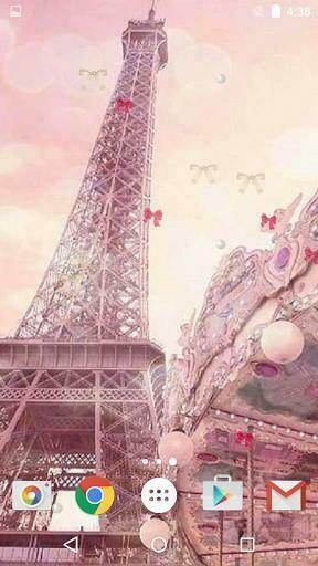 Romantic Paris Live Wallpaper Screenshot