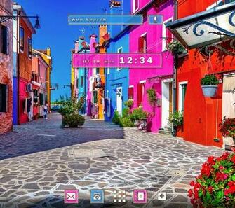 Beautiful Wallpaper Colorful Burano Theme For Android Apk