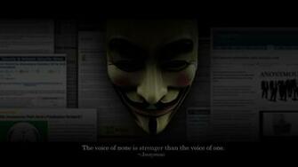 Anonymous Background Wallpaper