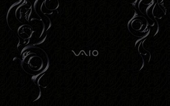 Vaio Black Desktop Pc And Mac Wallpaper