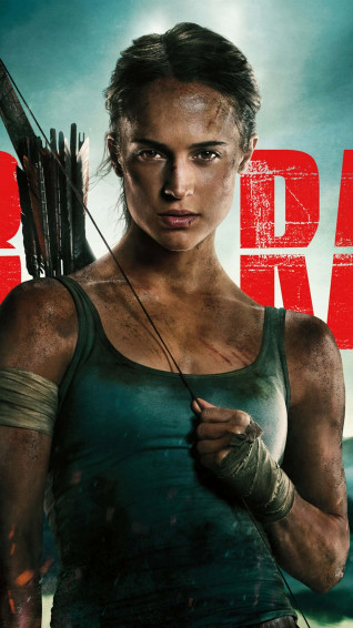 Tomb Raider Film iPhone 5s Wallpaper