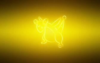Wallpaper Ampharos Pokemon Animal Yellow