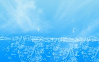 Sky Water Background Xd By Yuninaoki