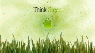 Apple In The Grass Widescreen Wallpaper