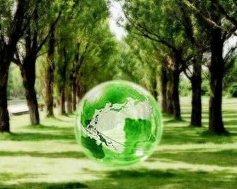 Crystal Earth Ball Wallpaper HD