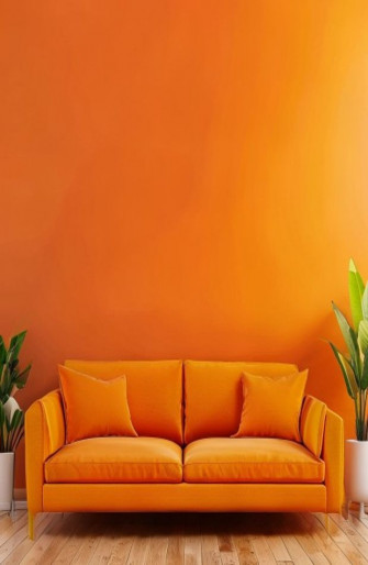 Solid Orange Wallpaper