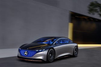 Vehicles Mercedes Benz Vision Eqs 8k Ultra HD Wallpaper