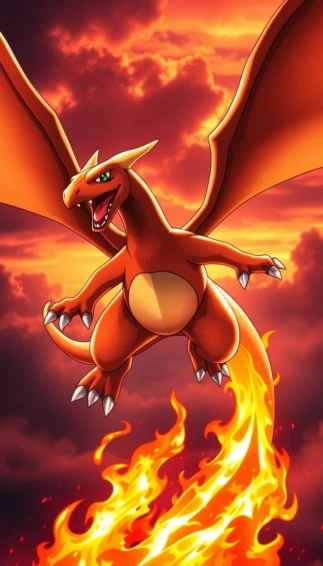 Charizard Phone Wallpaper