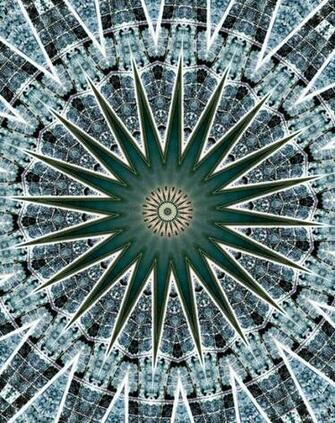 Dark Background Textures Patterns Kaleidoscopic Circles