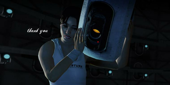 Chell And Glados Wallpaper By Nightfable