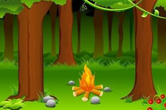 Set Of Camping Design Elements Vector Life
