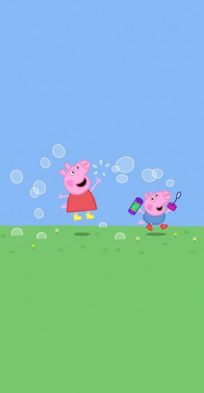 Peppa Pig Wallpaper Ideas Bubbles