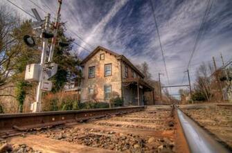Railroad Computer Wallpaper Desktop Background Id