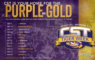 Lsu Football Schedule Wallpaper