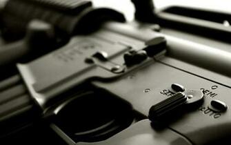 Awesome M4 Carbine And Girls HD Wallpaper In
