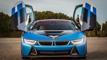 Wallpaper Vorsteiner Vr E Bmw I8 Supercar Sport Cars Blue