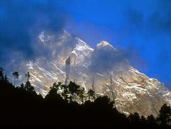 Fair Weather At Sunrise Nepal Cool Background And Wallpaper