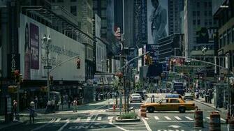 New York Street Wallpaper Desktop Teeth Manhattan