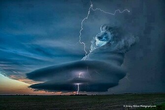 Supercell Storm Wallpaper Stunning Over