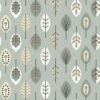 Bistro Retro Leaves Wallpaper York Wallcoverings Wall D