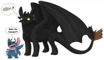 Toothless And Stitch