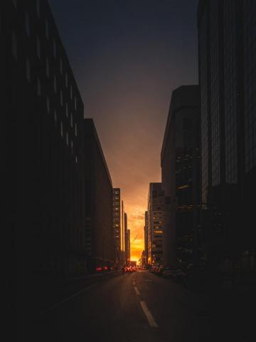 Best City Sunset Pictures HD Image