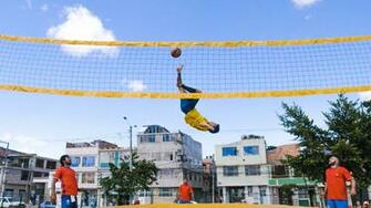 Bossaball An Obscure Sport With A Samba Twist