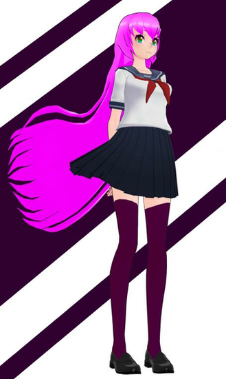 Mmd Yandere Simulator Mai Waifu Dl By Nyehnyehnyehmeow