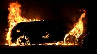 Car Vw Golf On Fire HD Best Desktop Wallpaper